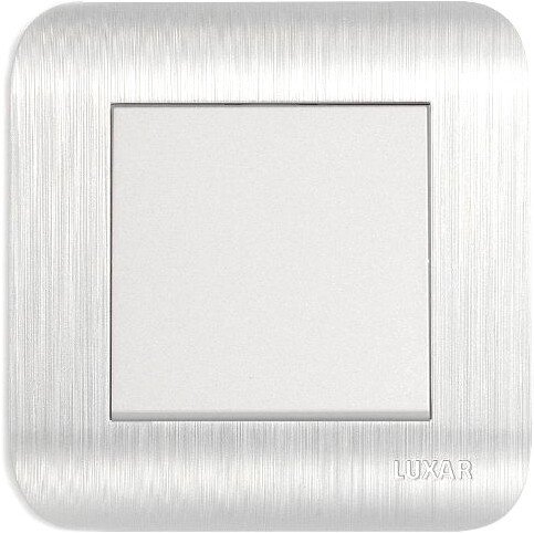 

Выключатель Luxar Deco 10.001.03 (серебристый)