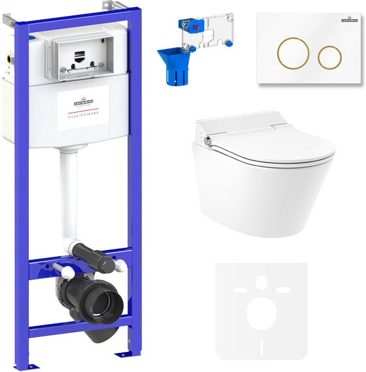 

Унитаз подвесной Lavinia Boho Smart V-Clean 7 в 1 87561199