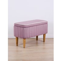 Банкетка MONOFIX Амма с ящиком (сиреневый №11)