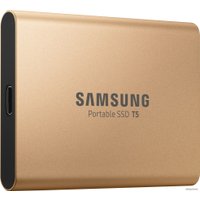 Внешний накопитель Samsung T5 500GB (розовое золото)