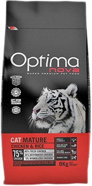

Сухой корм для кошек Optimanova Cat Mature Chicken & Rice 2 кг