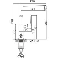 Смеситель Ledeme H73 L4073