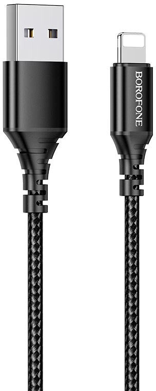 

Кабель Borofone BX54 USB Type-A - Lightning (1 м, черный)