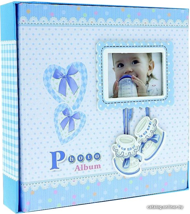 Фотоальбом Gedeon KD46200 WB Baby14 (голубой)