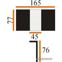 Кухонный стол Виста Саппоро 77x120 (дуб галифакс натуральный/чёрный металл)