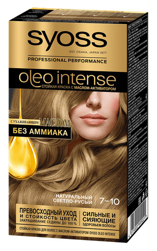 Syoss Oleo Intense 7-10 натуральный светло-русый