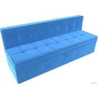 Диван Лига диванов Техас 340 (велюр голубой)