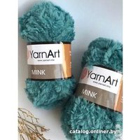 Пряжа для вязания Yarnart Mink 349 50 г 75 м (море)