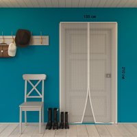 Москитная сетка на дверь Rexant 71-0223 (белый)