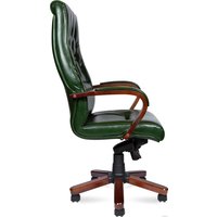 Офисное кресло Norden Боттичелли P2338-L09 (зеленая глянцевая кожа/мультиблок)