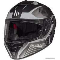 Мотошлем MT Helmets Blade 2 SV Blaster B6 Matt (XS, серый)