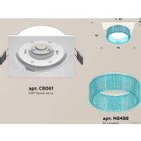 Точечный светильник Ambrella light Techno spot XC8061033 SWH/BL