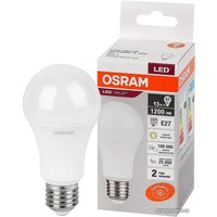 Светодиодная лампочка Osram LV CL A125 15 SW/830 230V E27 10X1 RU