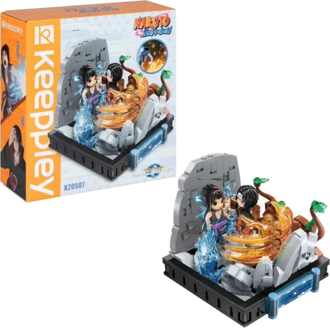 

Конструктор 1toy Naruto Битва между братьями Учиха К20507