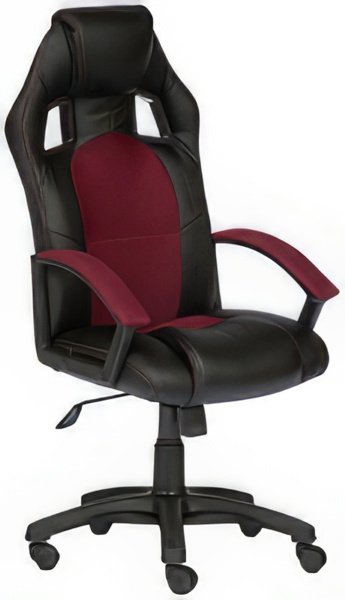 

Игровое (геймерское) кресло TetChair Driver (экокожа/ткань, черный/бордовый)