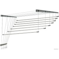 Сушилка для белья Comfort Alumin Group Потолочная 7 прутьев Silver Style 200 см (алюминий)