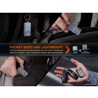 Фонарь Fenix E03R EDC V2.0 (серый)