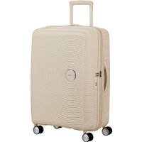 Чемодан-спиннер American Tourister Soundbox Coconut sand 67 см