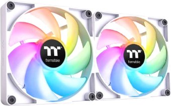 Комплект вентиляторов для корпуса Thermaltake CT140 ARGB White 2-Fan Pack CL-F154-PL14SW-A