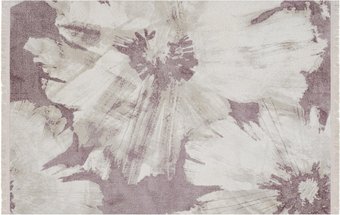 Ковер для жилой комнаты Sintelon Palermo 17LWL 1K 160x230 (бежевый/фиолетовый)