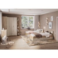 Кровать Тащи в дом Гармония КР603 90х200 (крафт серый/крафт белый)