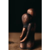 Статуэтка К.РАМА Влюбленные XL (черный с медью) в Бресте