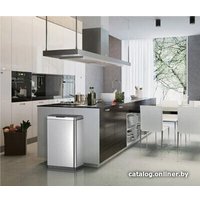 Мусорное ведро Eko Mirage EK9278 80 л (матовый стальной)