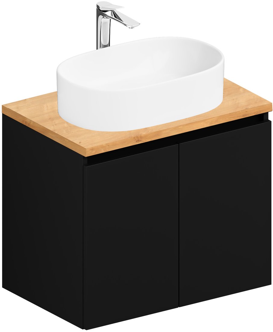 

ЗОВ Тумба под умывальник Монови 80 M80LG0LG-HPL38T (туя/антрацит)