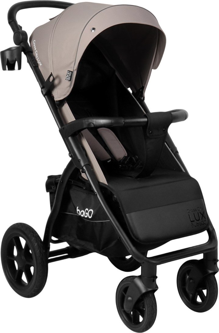 

Коляска прогулочная «книга» Bubago Model Cross City Lux BG 168-2 (бежевый)