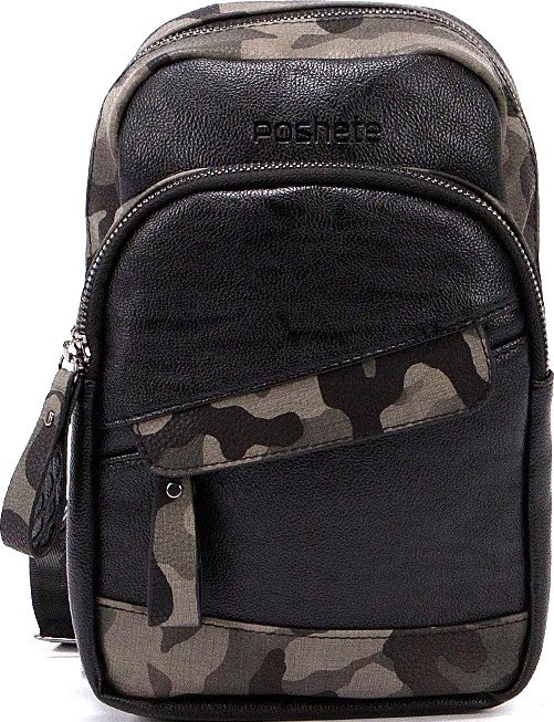 Городской рюкзак Poshete 273-7004-BCL (черный)