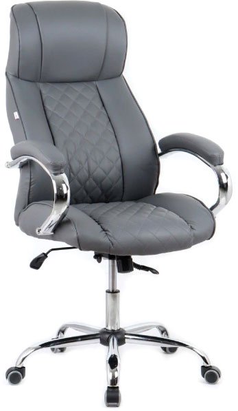 

Офисное кресло King Style Brixton PU Chrome (серый)