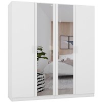 Шкаф распашной Интермебель Марсель-8 МР 01-08 (белый премиум)