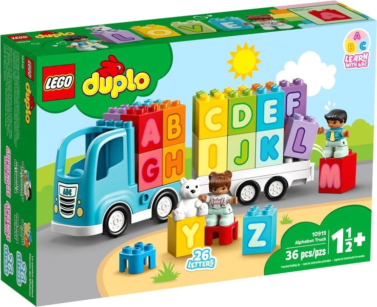

Конструктор LEGO Duplo 10915 Грузовик Алфавит