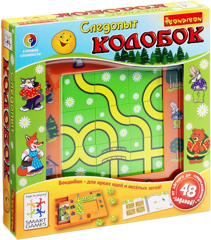 

Настольная игра Bondibon Следопыт Колобок [ВВ0518]
