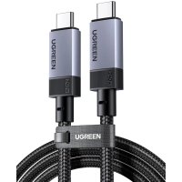 Кабель Ugreen L701 95619 USB Type-C - USB Type-C 240W (2 м, серый)