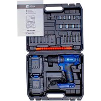 Дрель-шуруповерт Edon AD-21E (с 2-мя АКБ, кейс)