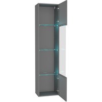 Шкаф распашной НК-Мебель Point тип-42 71775206 (серый графит)