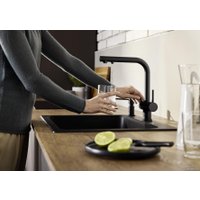 Смеситель Blanco Fontas II Silgranit (черный матовый)