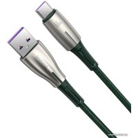 Кабель Baseus CATSD-M06 USB Type-A - USB Type-C (1 м, зеленый)