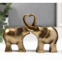 Набор статуэток Sima-Land Два африканских слона 2600669 (2шт)