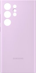 Silicone Case S23 Ultra (лиловый)