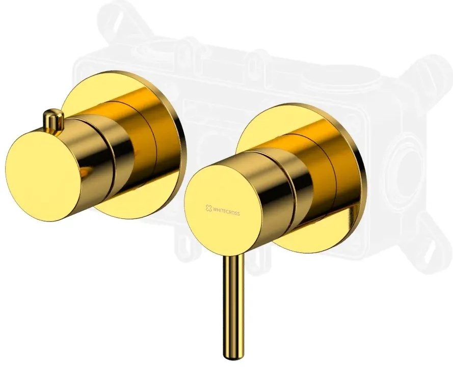 

Смеситель Whitecross Y1243GL (золото)