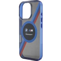 Чехол для телефона BMW Motorsport PC/TPU Circle and Tricolor (MagSafe) для iPhone 16 Pro Max BMHMP16X23HTPUK