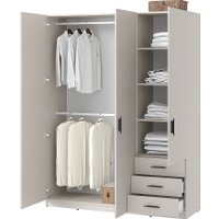 Шкаф распашной Involux Престон 226H032 (кашемир)