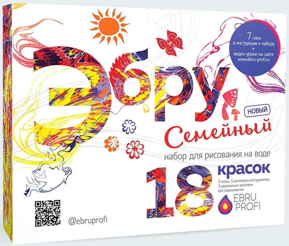 

Набор для рисования Ebru Profi Эбру Новый семейный 01013