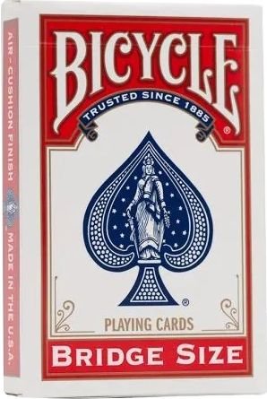 

Игральные карты Bicycle Карты игральные Bicycle Bridge Size (красная рубашка)