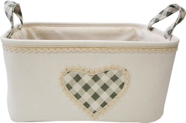 

Корзина Handy Home Сердце EW-78 (молочный)