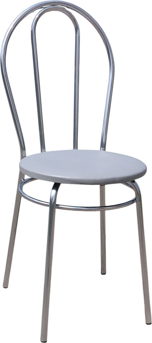 

Стул Mio Tesoro Венский (серый/хром)