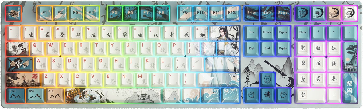 Клавиатура Akko x Joy of Lif 5108 SE Wired (Akko V3 Piano Pro, нет кириллицы)