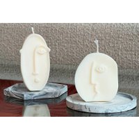 Свеча chaos лицо 8х8 см + 9.5х5 см (2 шт)